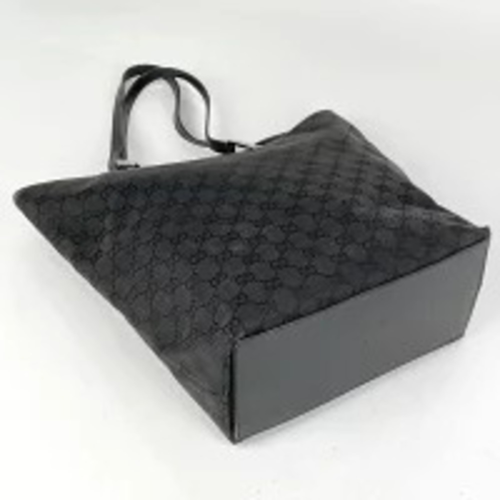 Gucci Canvas Bag GG Tote Black